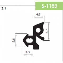 Ущільнювач Sanok Gealan S-1189