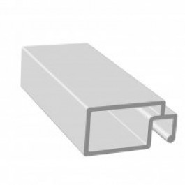 Профіль Сінакс звичайний білий, коричневий шнур внутрішній