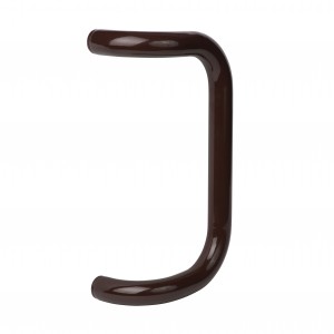 Ручка офісна 300 мм. П-подібнa коричнева