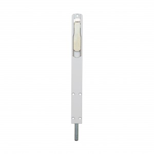 Шпінгалет дверний  на алюміній 25 мм. білий, сірий, чорний